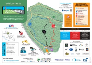Banchory Woodland Trails Map
