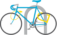 how to lock yur bike