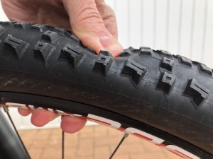 soft bike tyre